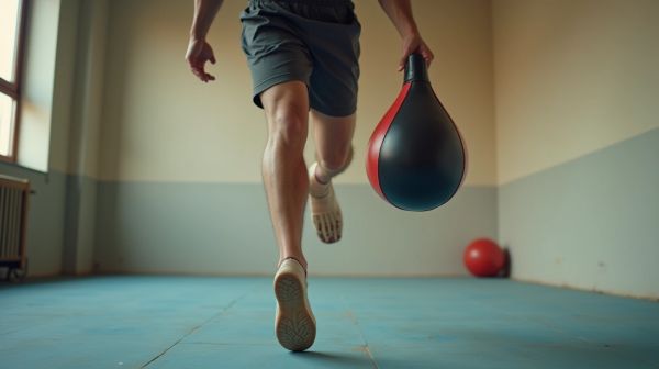 Punching ball sur pied : bien débuter la boxe chez soi