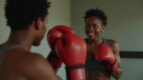 Punching ball sur pied : bien débuter la boxe chez soi